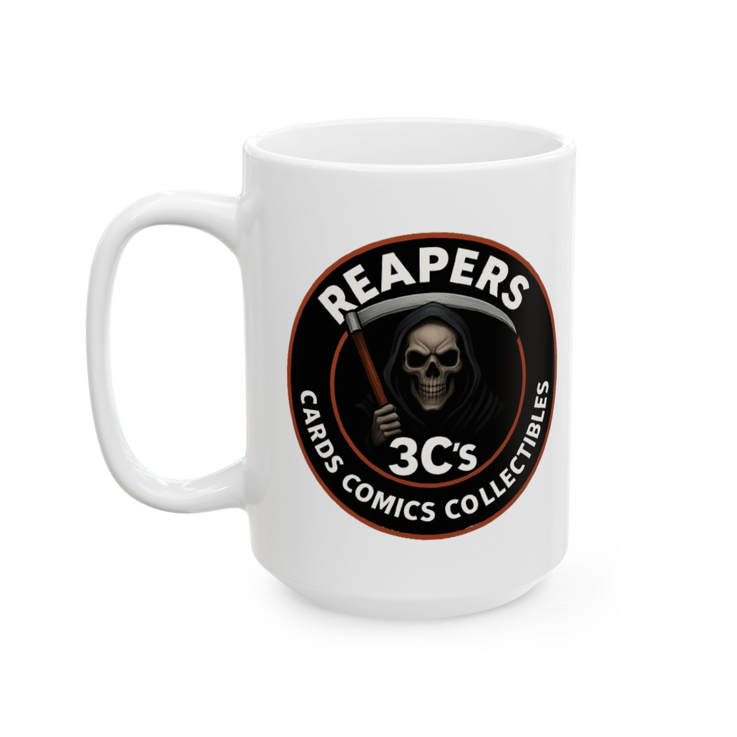 Reapers 3C’s Coffee Mug – Grim Reaper OG Logo Cup | Veteran Owned