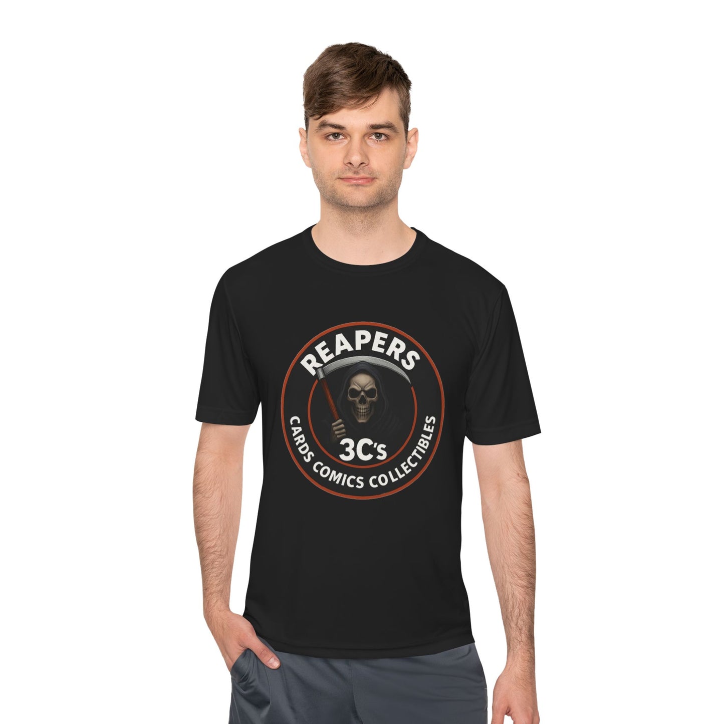 Reapers 3C’s Unisex Moisture-Wicking Tee – Comic Club Performance Shirt | Veteran Owned