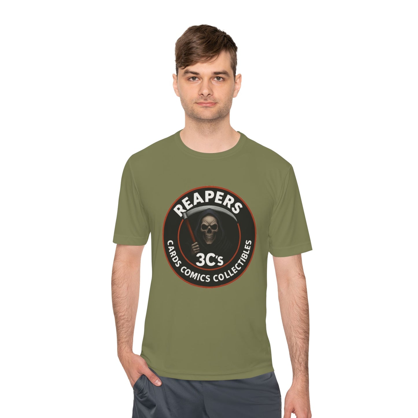 Reapers 3C’s Unisex Moisture-Wicking Tee – Comic Club Performance Shirt | Veteran Owned