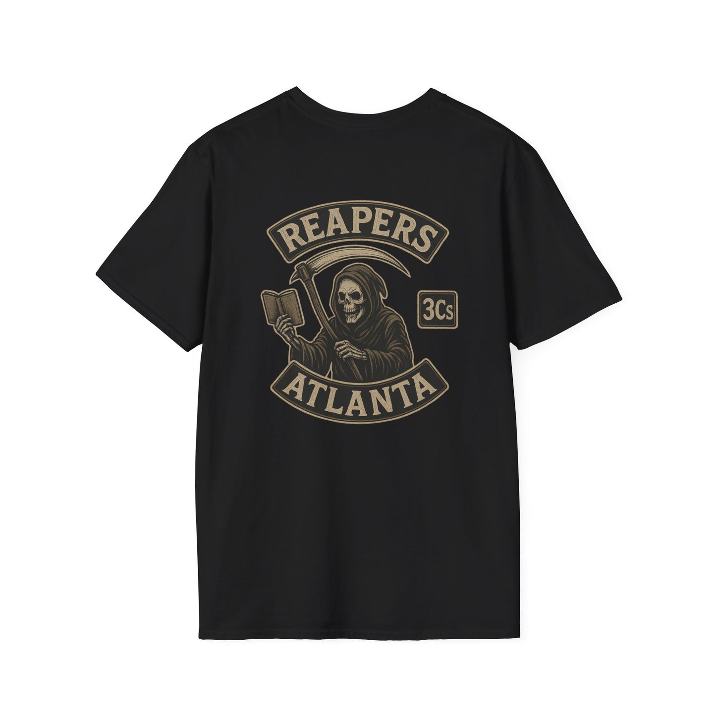 Reapers 3C's T-Shirt – Grim Reaper "MC" Logo Tee | Veteran Owned Apparel
