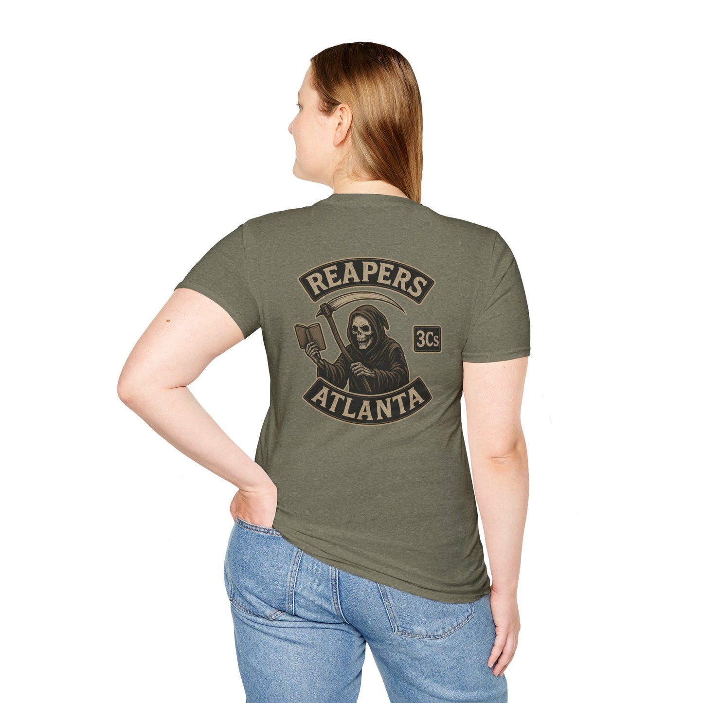 Reapers 3C's T-Shirt – Grim Reaper "MC" Logo Tee | Veteran Owned Apparel
