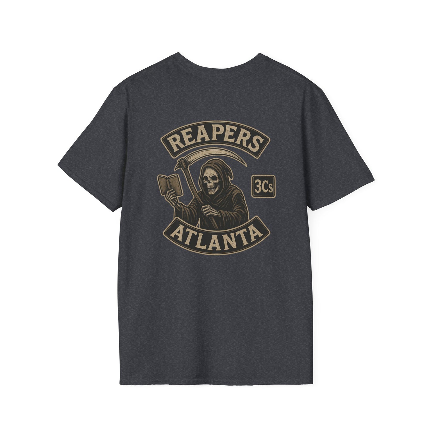 Reapers 3C's T-Shirt – Grim Reaper "MC" Logo Tee | Veteran Owned Apparel