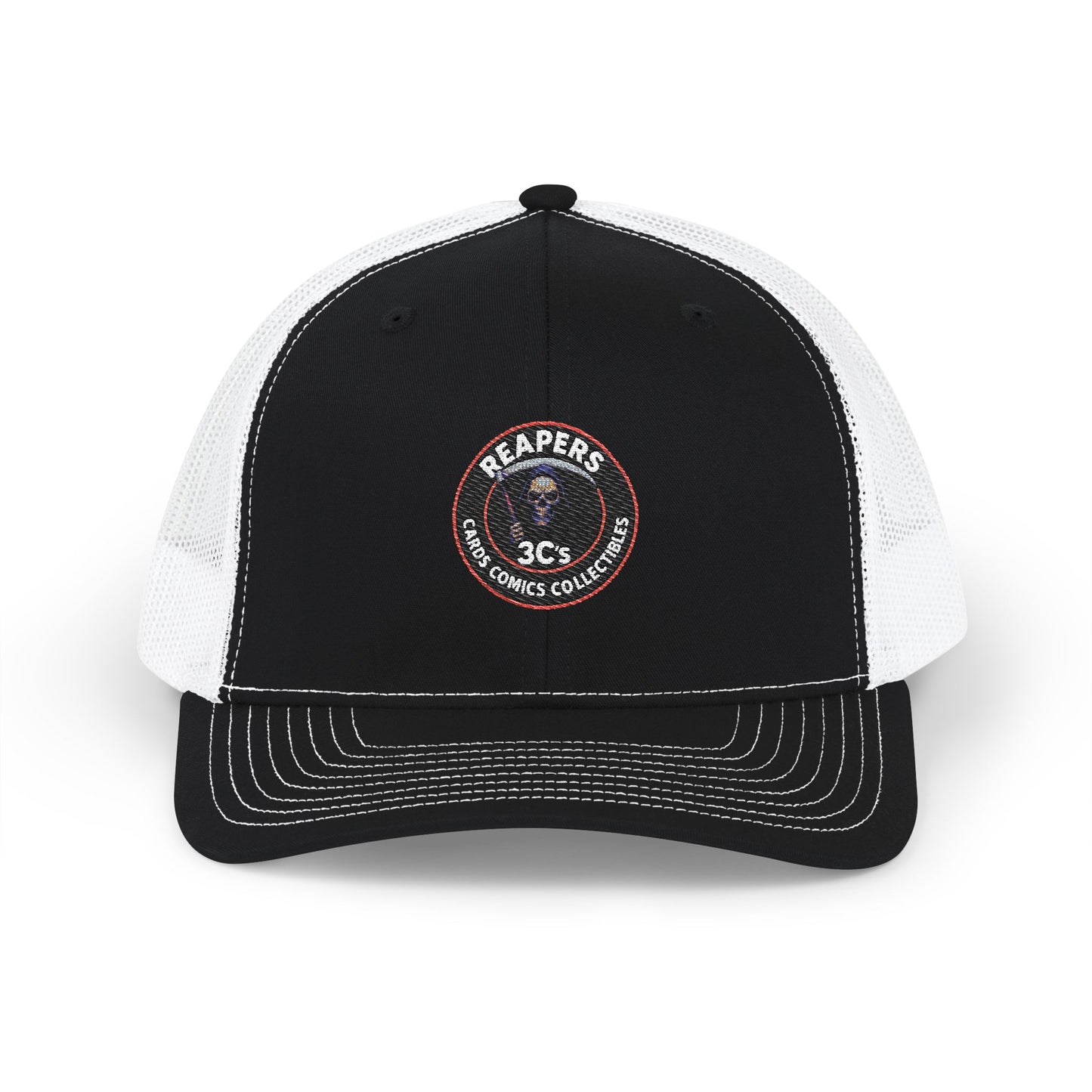 Reapers 3C’s Trucker Hat – Grim Reaper OG Logo Mesh Cap | Veteran Owned Streetwear