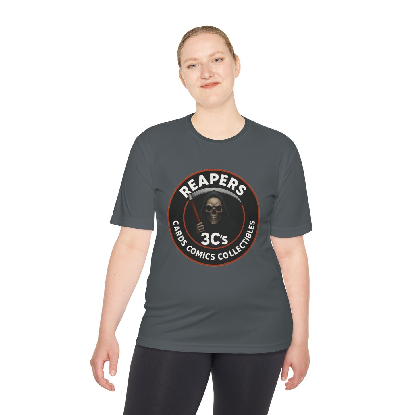 Reapers 3C’s Unisex Moisture-Wicking Tee – Comic Club Performance Shirt | Veteran Owned