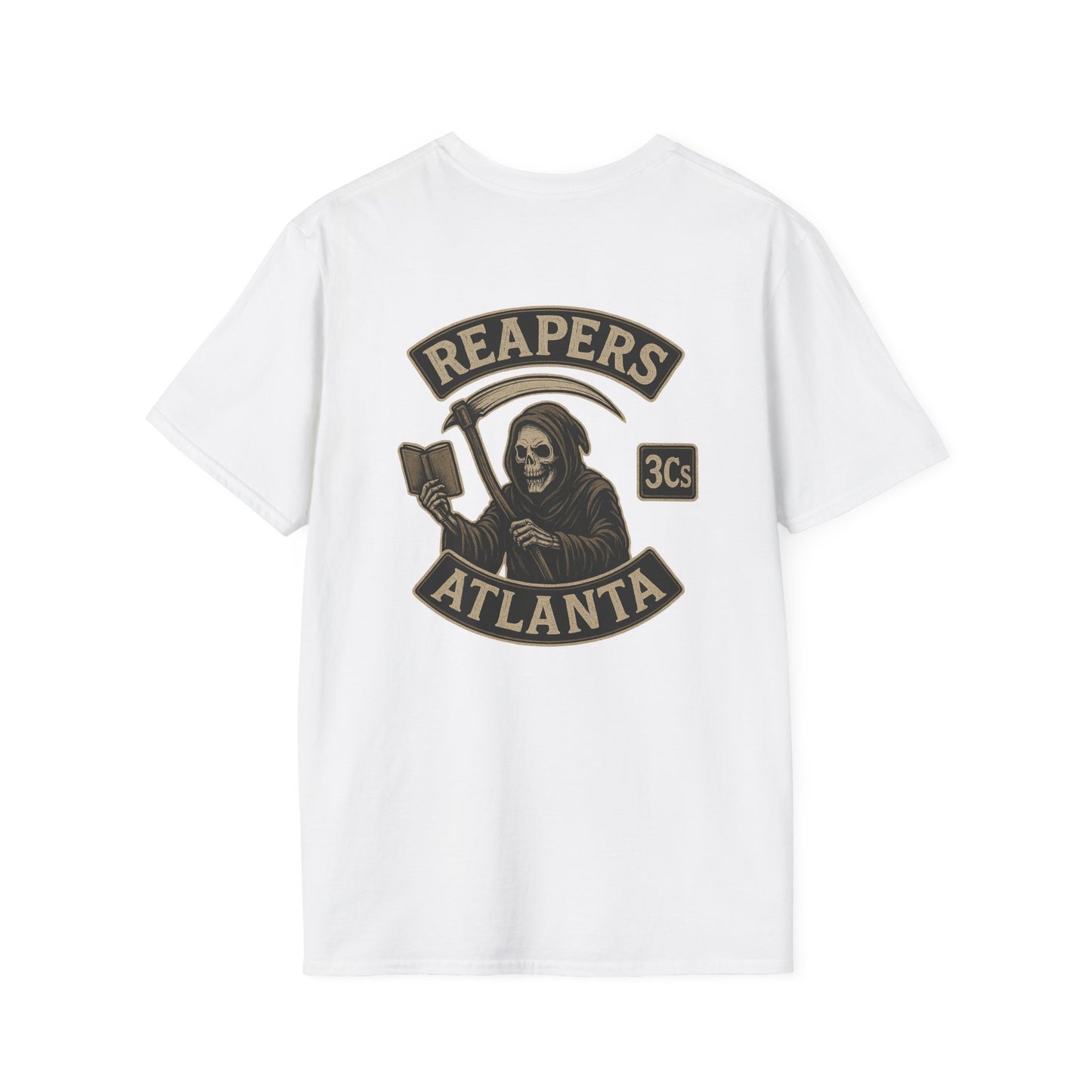 Reapers 3C's T-Shirt – Grim Reaper "MC" Logo Tee | Veteran Owned Apparel