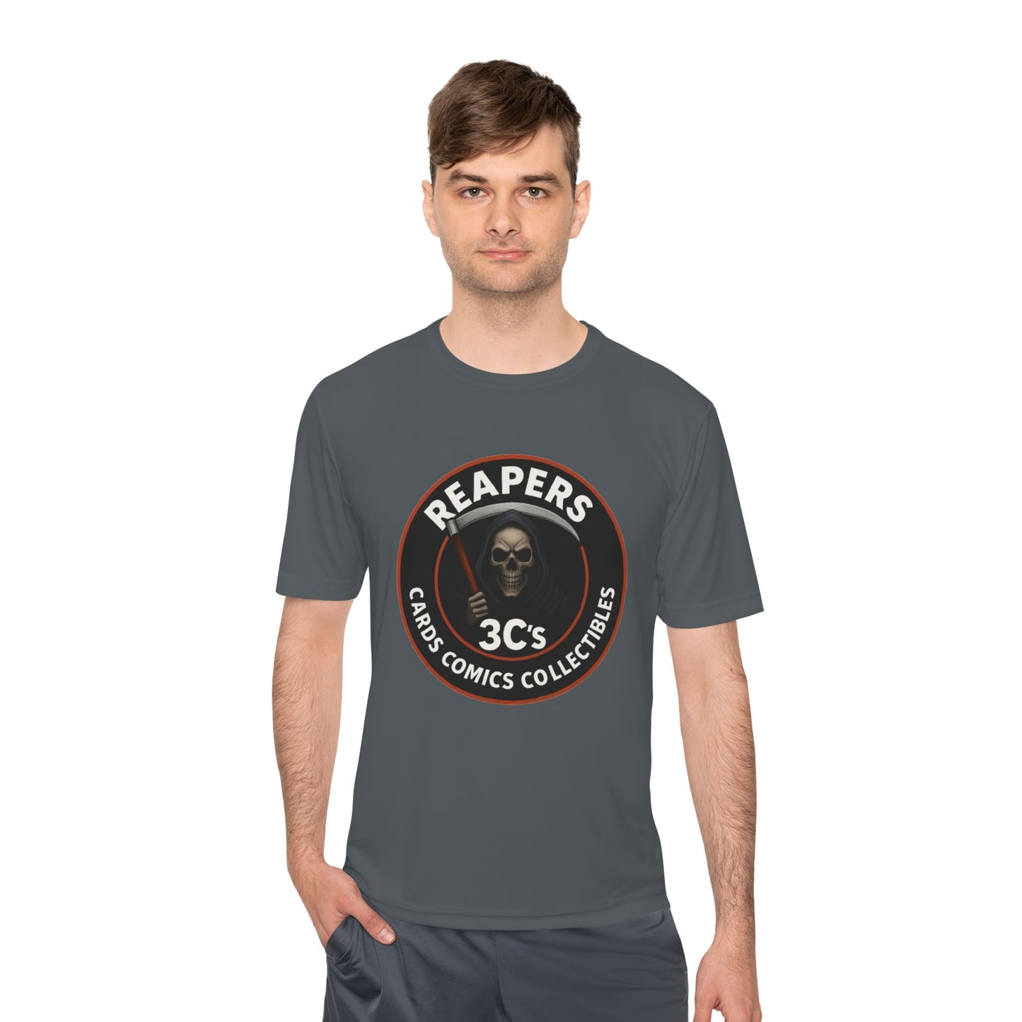 Reapers 3C’s Unisex Moisture-Wicking Tee – Comic Club Performance Shirt | Veteran Owned
