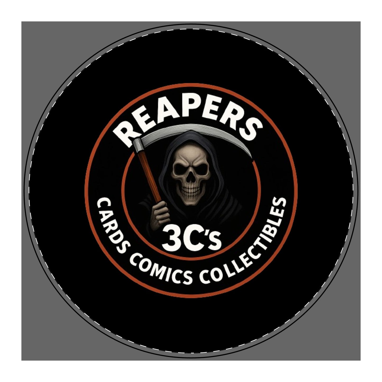 Reapers 3C’s Mouse Pad – Grim Reaper OG Logo Desk Mat | Veteran Owned