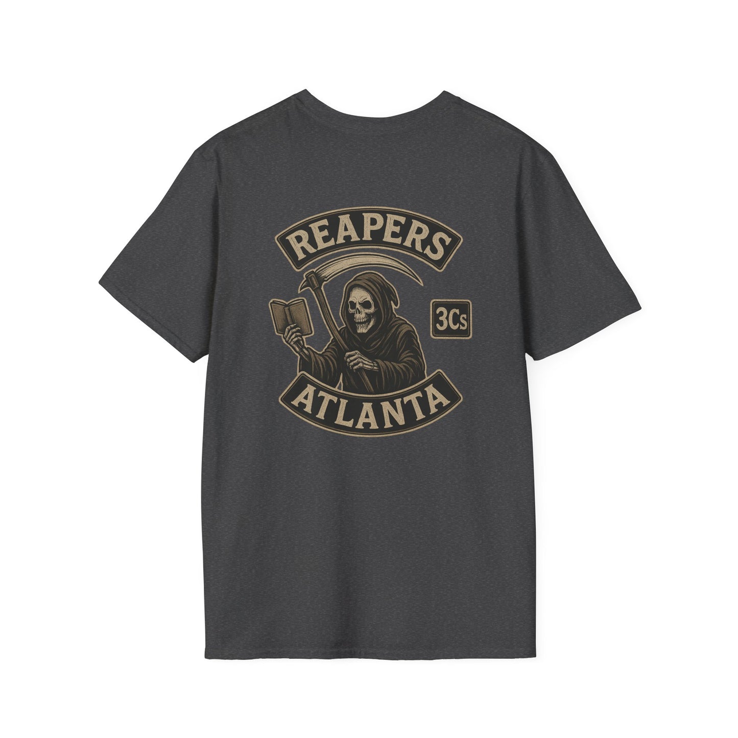 Reapers 3C's T-Shirt – Grim Reaper "MC" Logo Tee | Veteran Owned Apparel