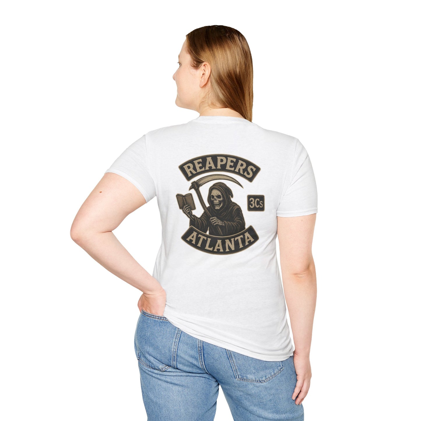 Reapers 3C's T-Shirt – Grim Reaper "MC" Logo Tee | Veteran Owned Apparel