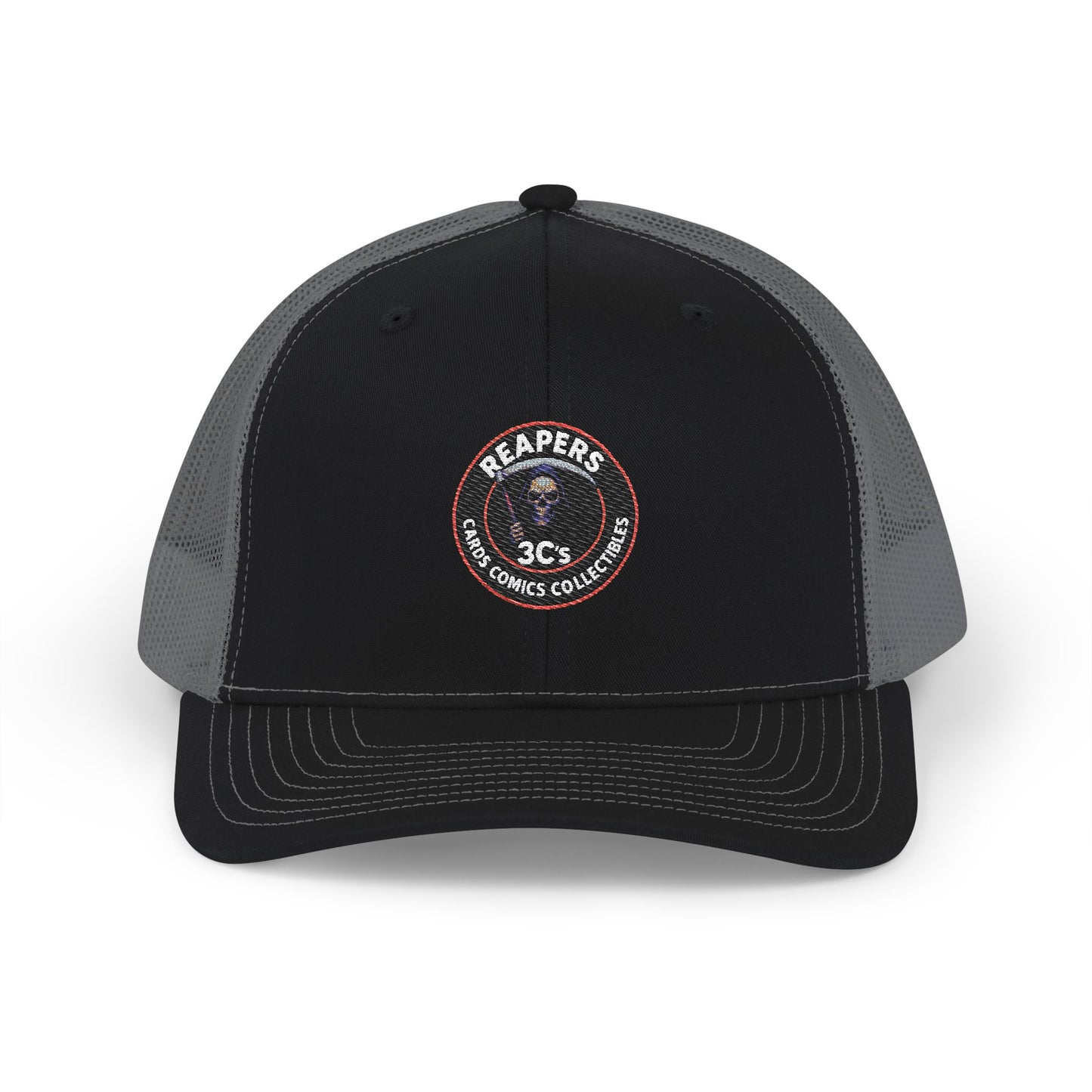 Reapers 3C’s Trucker Hat – Grim Reaper OG Logo Mesh Cap | Veteran Owned Streetwear