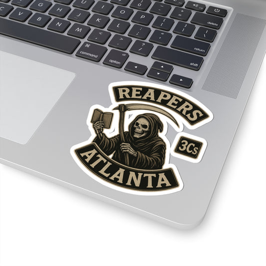 Reapers 3C’s MC Style Sticker – Grim Reaper Decal | Veteran Owned