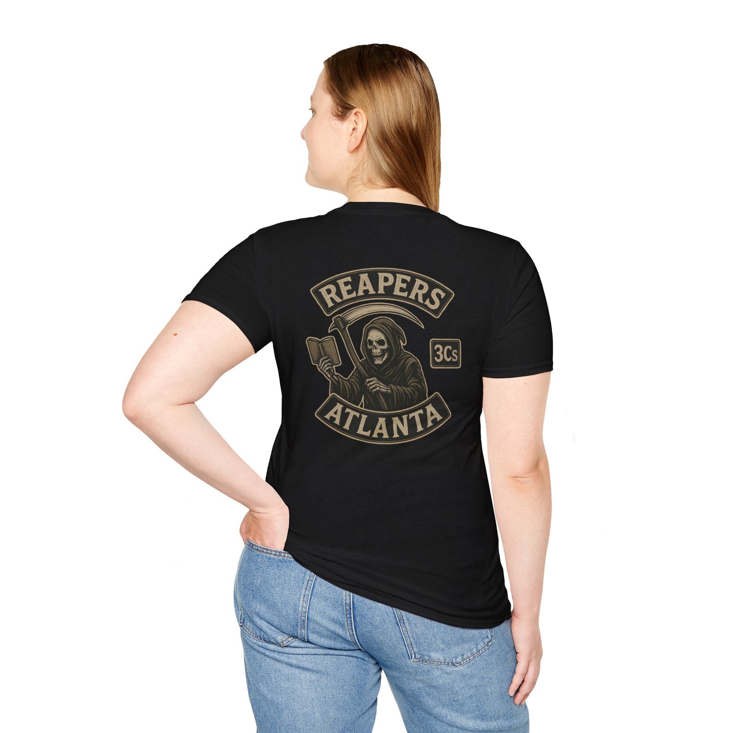 Reapers 3C's T-Shirt – Grim Reaper "MC" Logo Tee | Veteran Owned Apparel