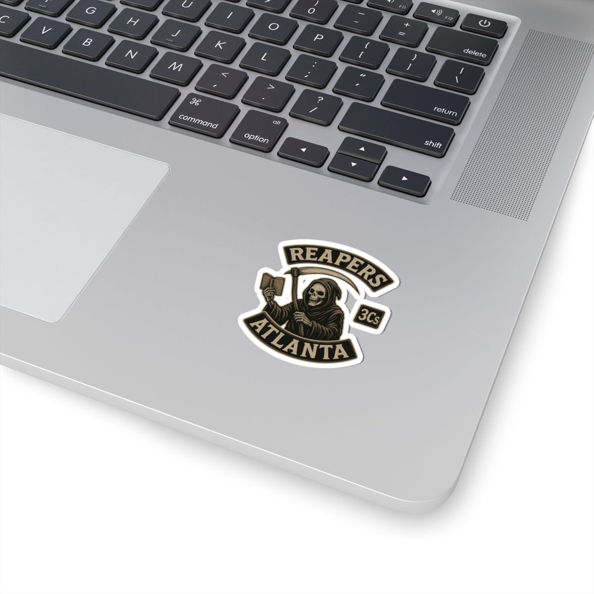 Reapers 3C’s MC Style Sticker – Grim Reaper Decal | Veteran Owned