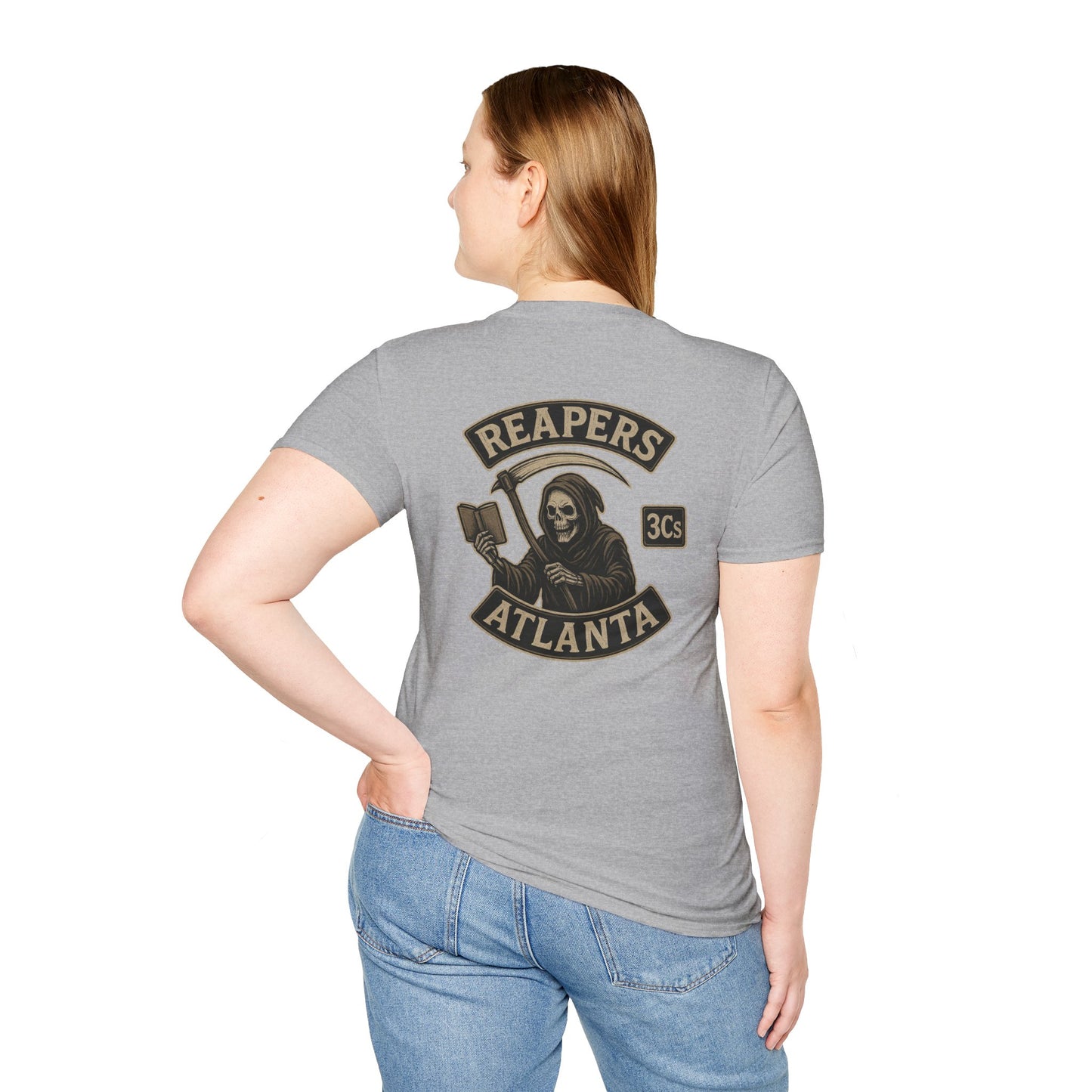 Reapers 3C's T-Shirt – Grim Reaper "MC" Logo Tee | Veteran Owned Apparel