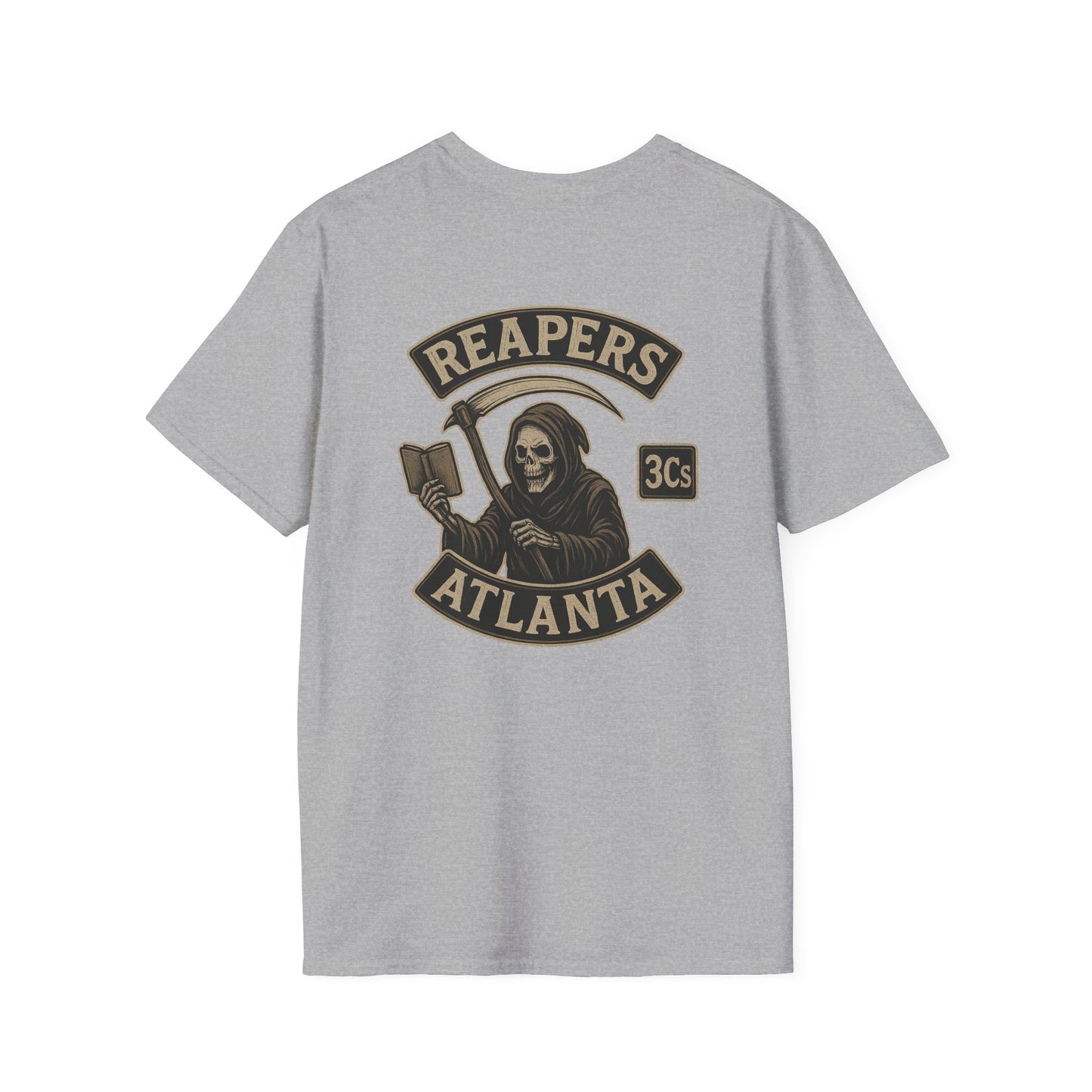 Reapers 3C's T-Shirt – Grim Reaper "MC" Logo Tee | Veteran Owned Apparel