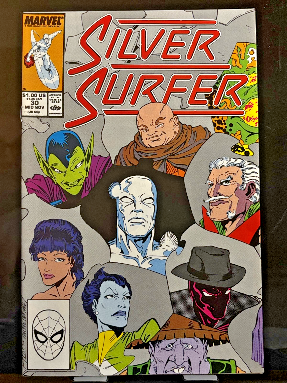 Silver Surfer Lot (1987 Marvel) #3–6, 30 VF/NM | Jim Starlin Cosmic Marvel