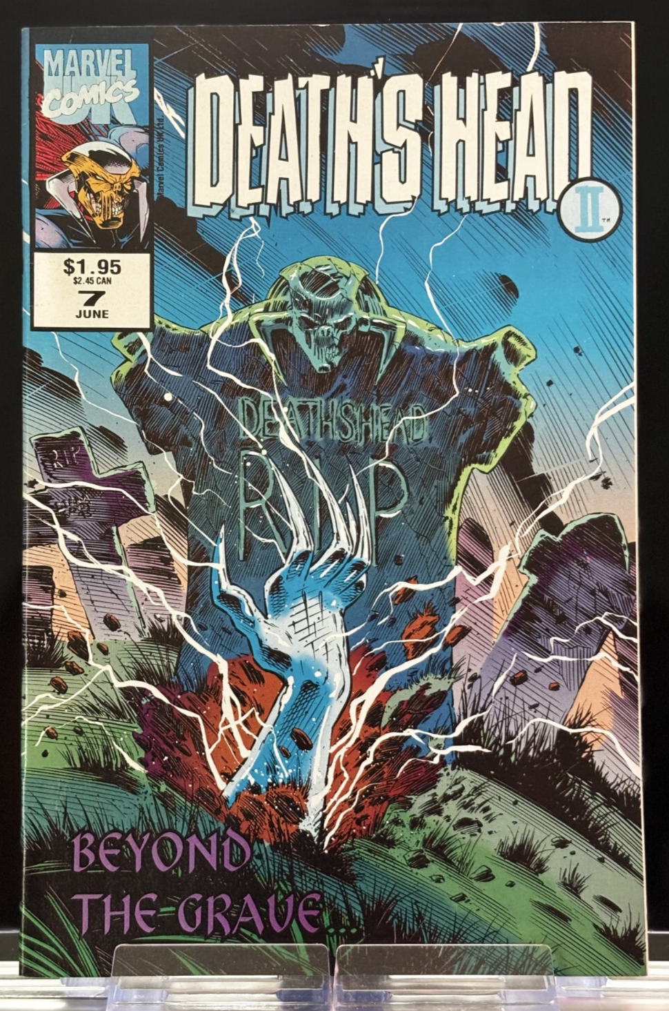 Death's Head II #1, 2, 7 Lot Marvel UK 1992