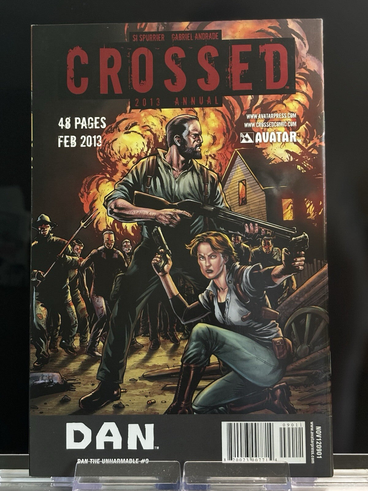 Dan the Unharmable #7 & 9 (Avatar Press, 2012) David Lapham | Cult Crime Noir