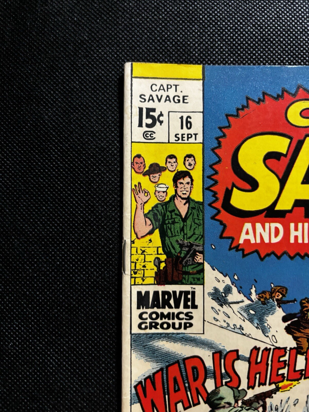 Capt. Savage and His Leatherneck Raiders #16 (Marvel Comics September 1969)
