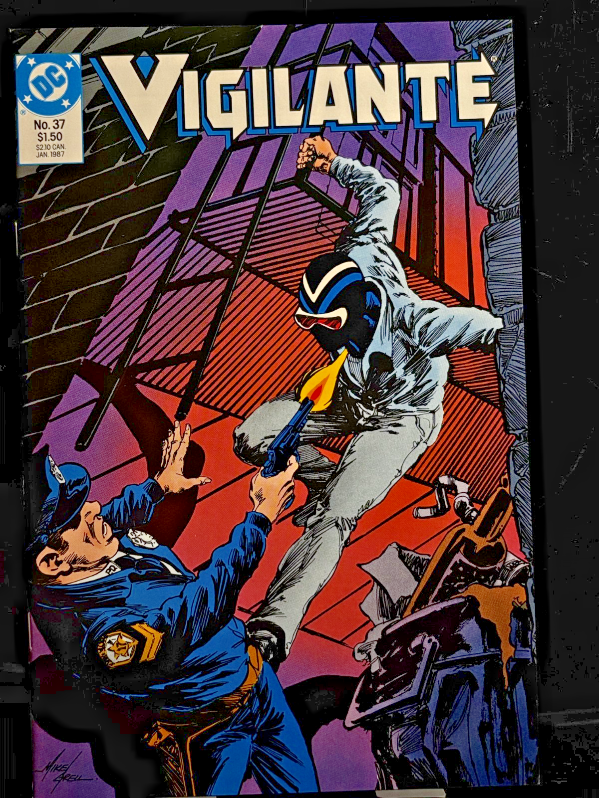 The Vigilante Lot (1984 DC) #10, 24,34, 37, 41, 46 VF/NM | Adrian Chase