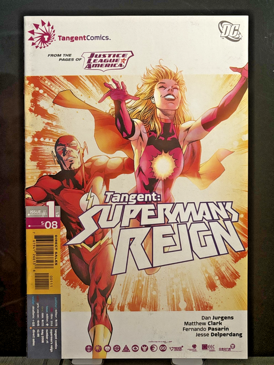 Tangent: Superman’s Reign Lot (2008 DC) #1–4, 7–8 VF/NM | Tangent Universe DC