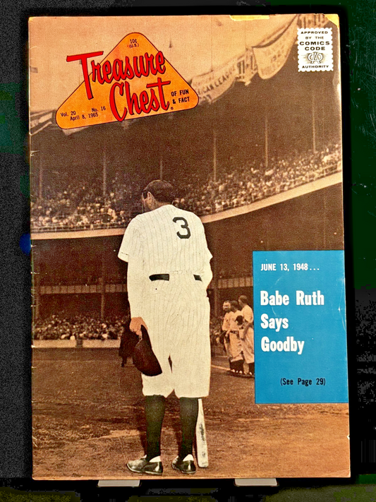 Treasure Chest of Fun and Fact Lot #382 & #392 (1965) FN- | Catholic School