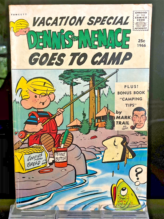 Dennis the Menace Giant Comics Lot #39 46 47 49 50 65 G/VG 1960s Fawcett Key