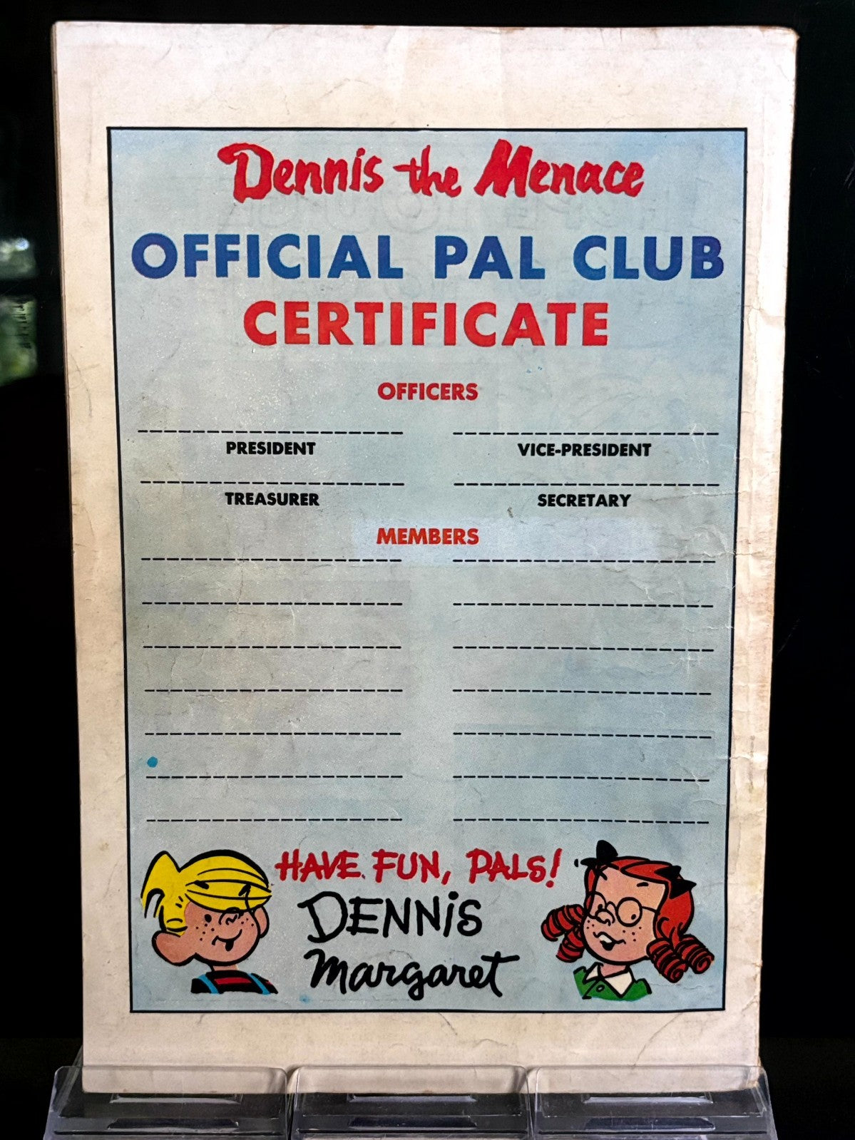 Dennis the Menace Giant Comics Lot #39 46 47 49 50 65 G/VG 1960s Fawcett Key