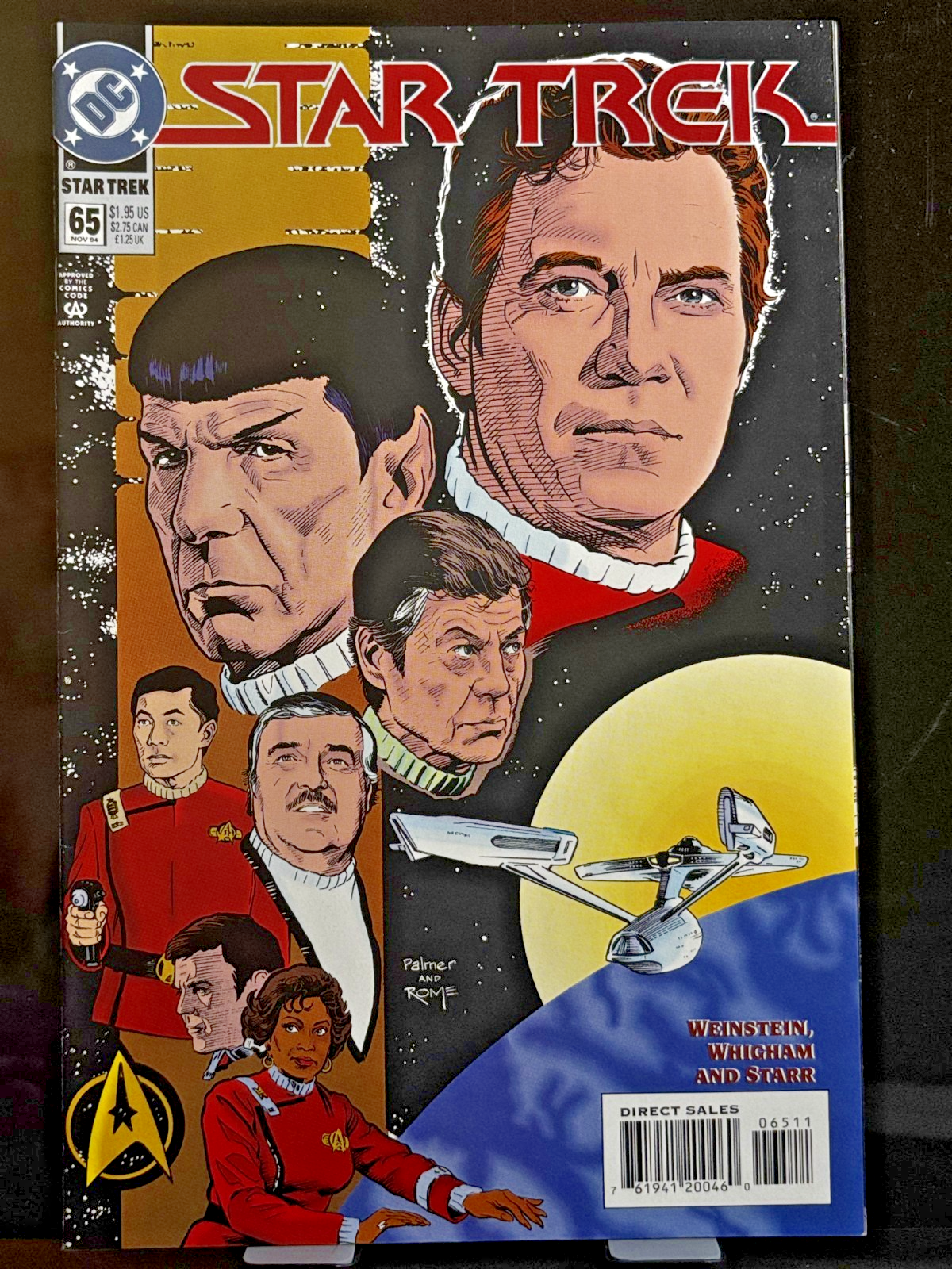 Star Trek Lot (1989 DC) #52, 54, 57, 60, 63, 65, 66, 69, 74 VF/NM