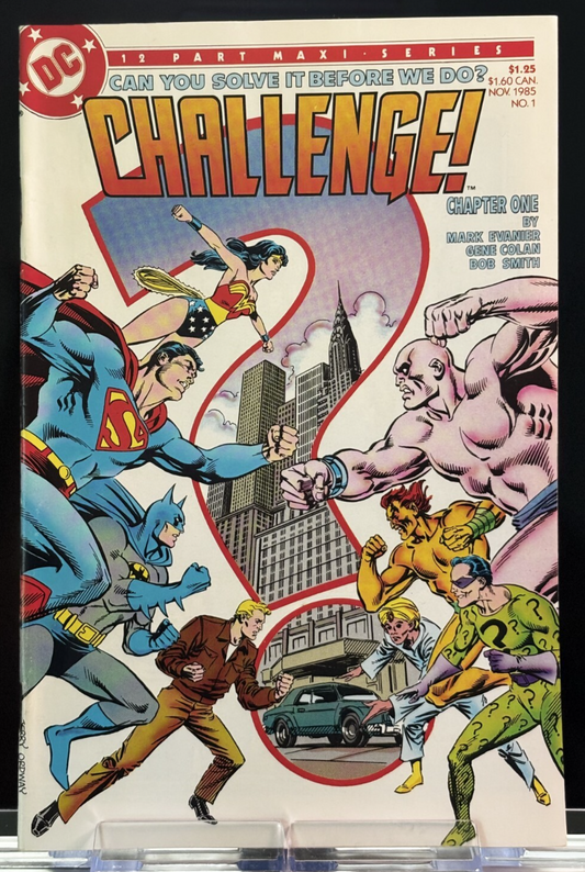 DC Challenge #1 11 Lot DC Comics 1985 Puzzle Series VF/NM Rare Bronze Age Heroes