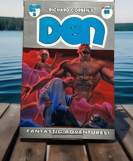 Den #2 4 5 10 Lot Fantagor Press 1988 VF/NM Richard Corben Fantasy Sci-Fi Indie