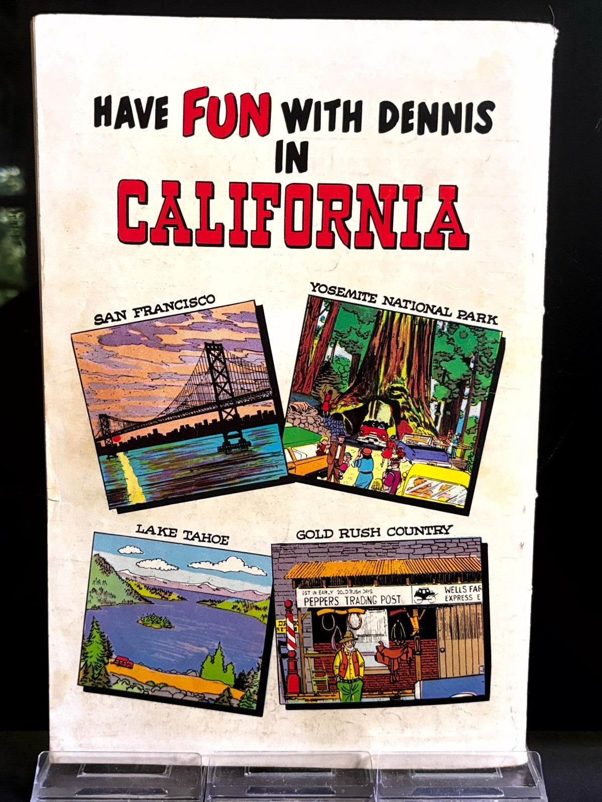 Dennis the Menace Giant Comics Lot #39 46 47 49 50 65 G/VG 1960s Fawcett Key
