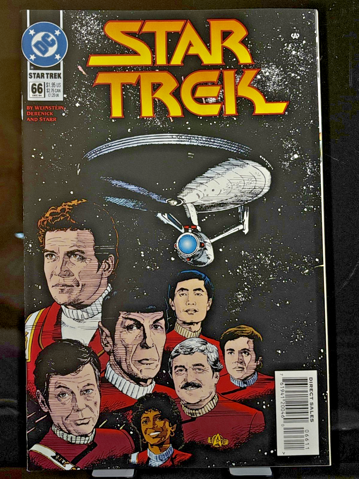 Star Trek Lot (1989 DC) #52, 54, 57, 60, 63, 65, 66, 69, 74 VF/NM