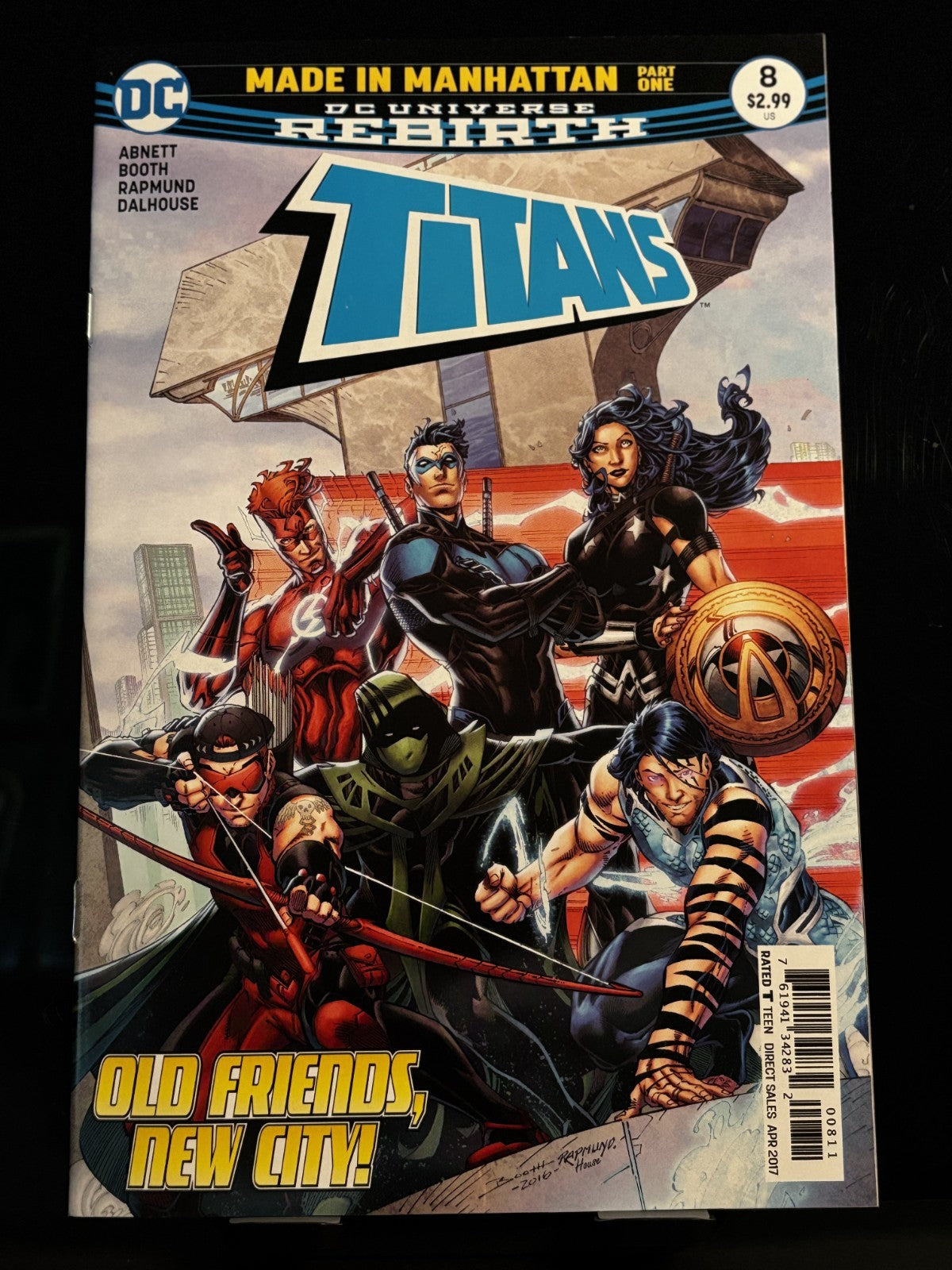 Titans Lot (2016 DC Rebirth) #2, 7, 8, 13 + Annual #1 VF/NM | Nightwing, Wally