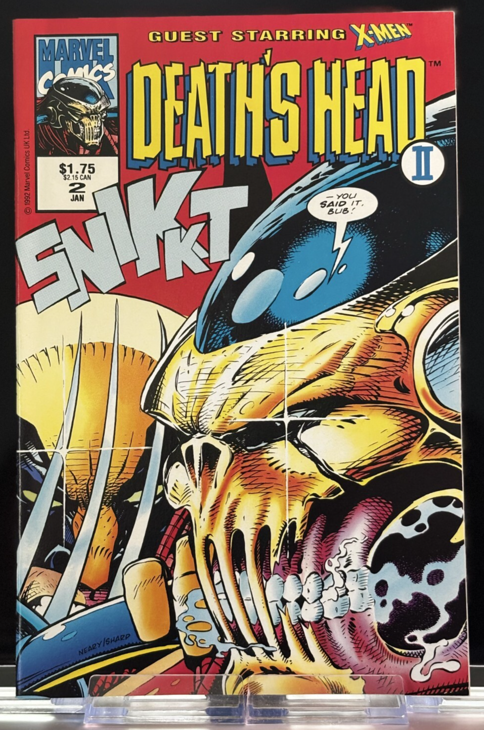 Death's Head II #1, 2, 7 Lot Marvel UK 1992