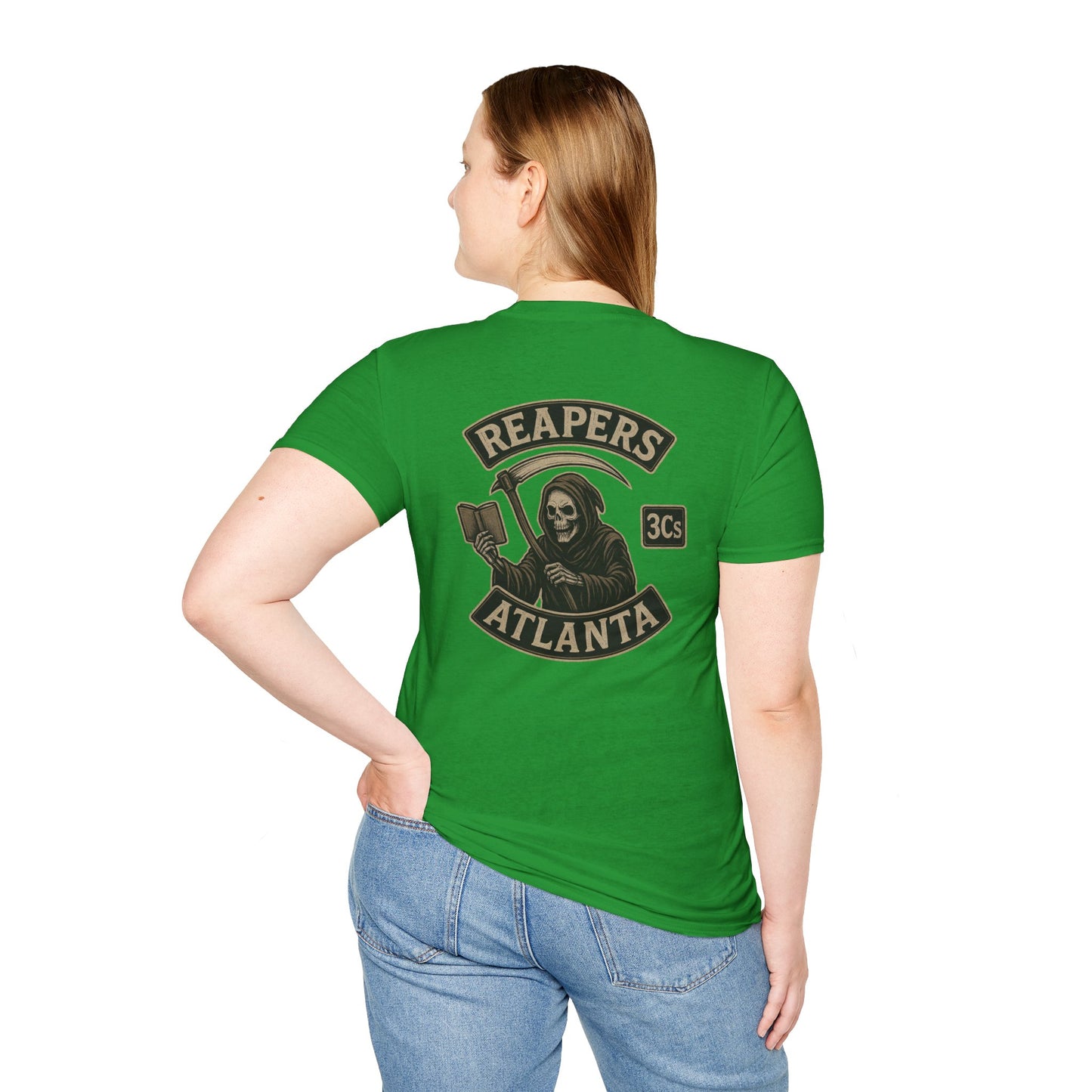Reapers 3C's T-Shirt – Grim Reaper "MC" Logo Tee | Veteran Owned Apparel