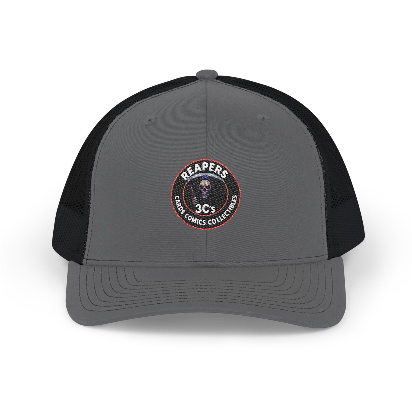Reapers 3C’s Trucker Hat – Grim Reaper OG Logo Mesh Cap | Veteran Owned Streetwear