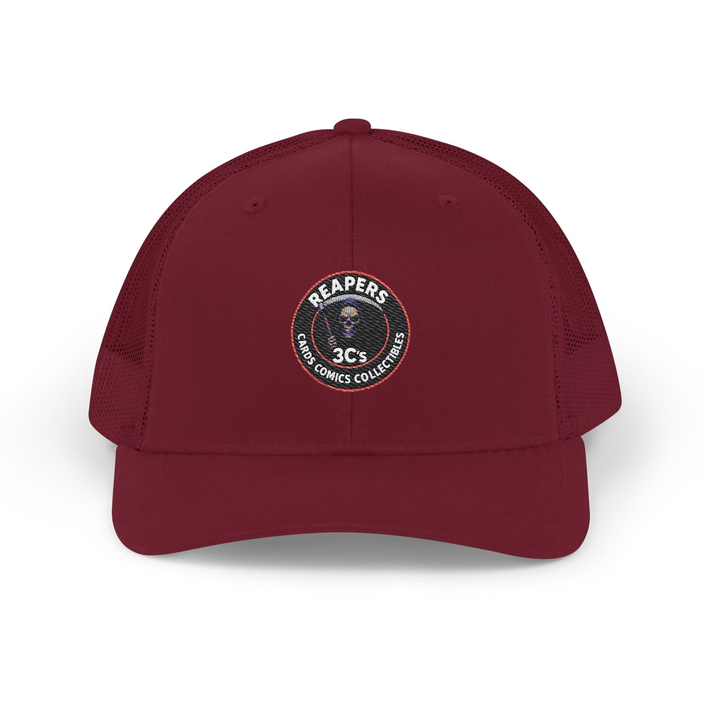 Reapers 3C’s Trucker Hat – Grim Reaper OG Logo Mesh Cap | Veteran Owned Streetwear
