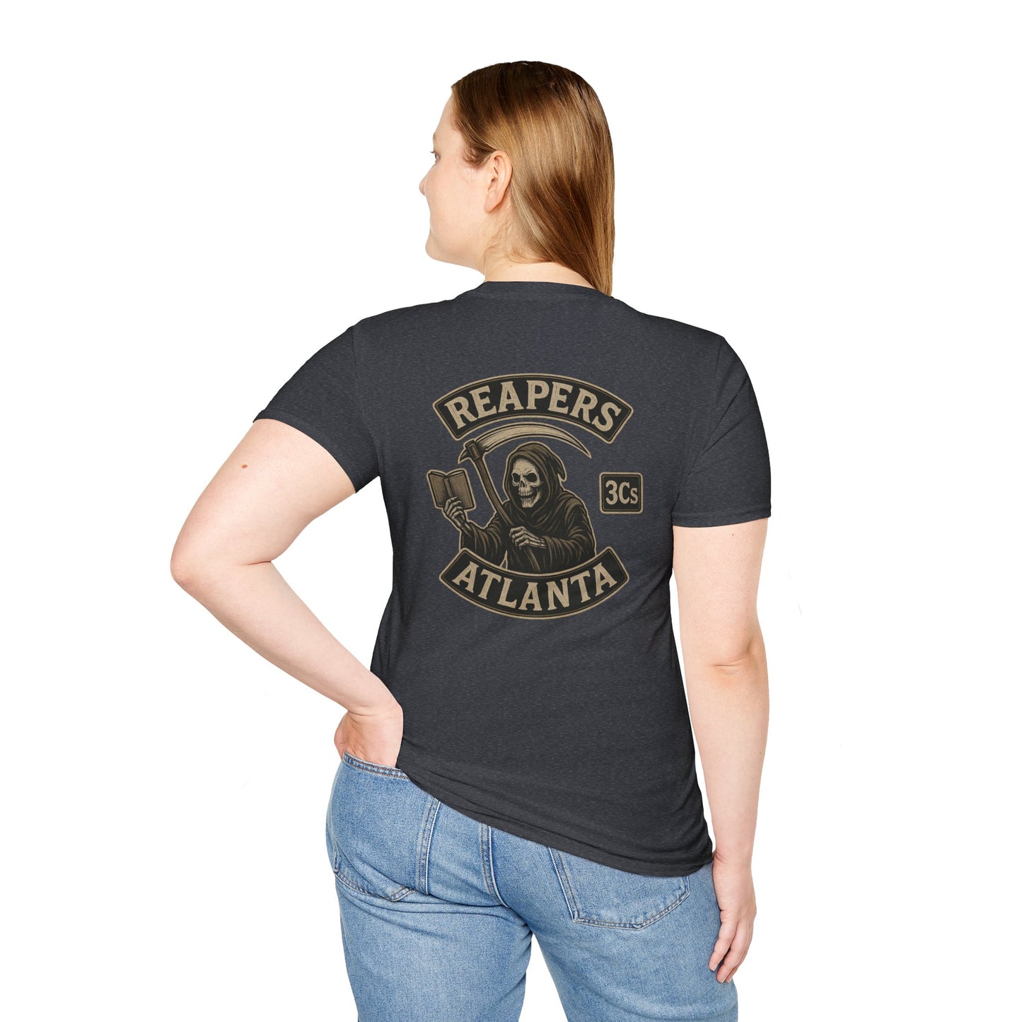 Reapers 3C's T-Shirt – Grim Reaper "MC" Logo Tee | Veteran Owned Apparel
