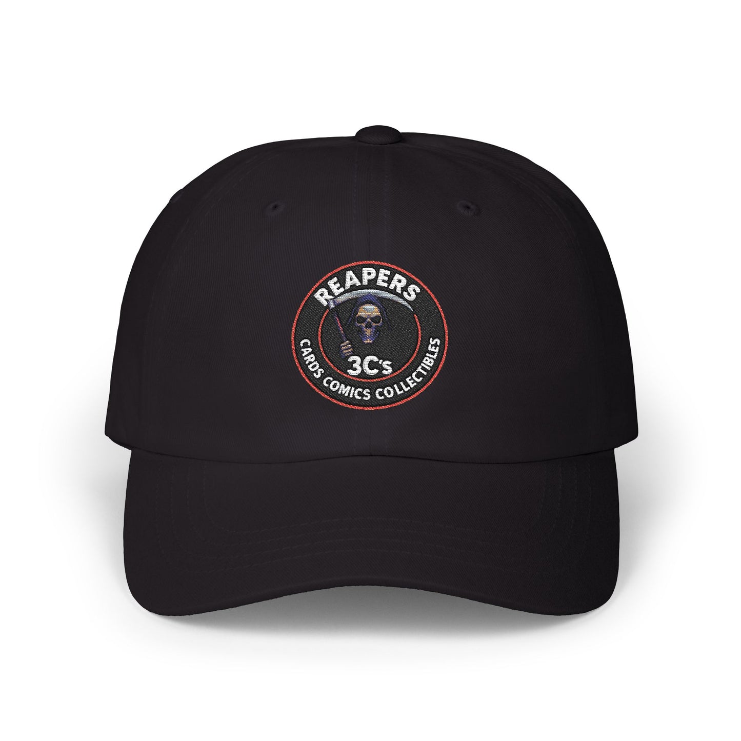 Reapers 3C’s Classic Dad Cap – OG Grim Reaper Logo Hat | Veteran Owned