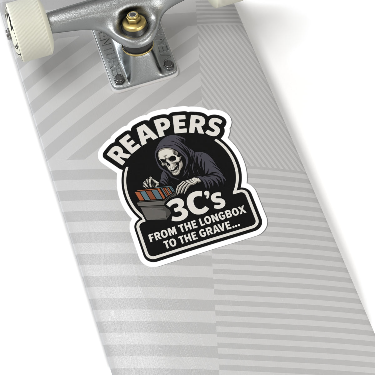 Copy of Reapers 3C’s Longbox Sticker – Grim Reaper Decal | Veteran Owned