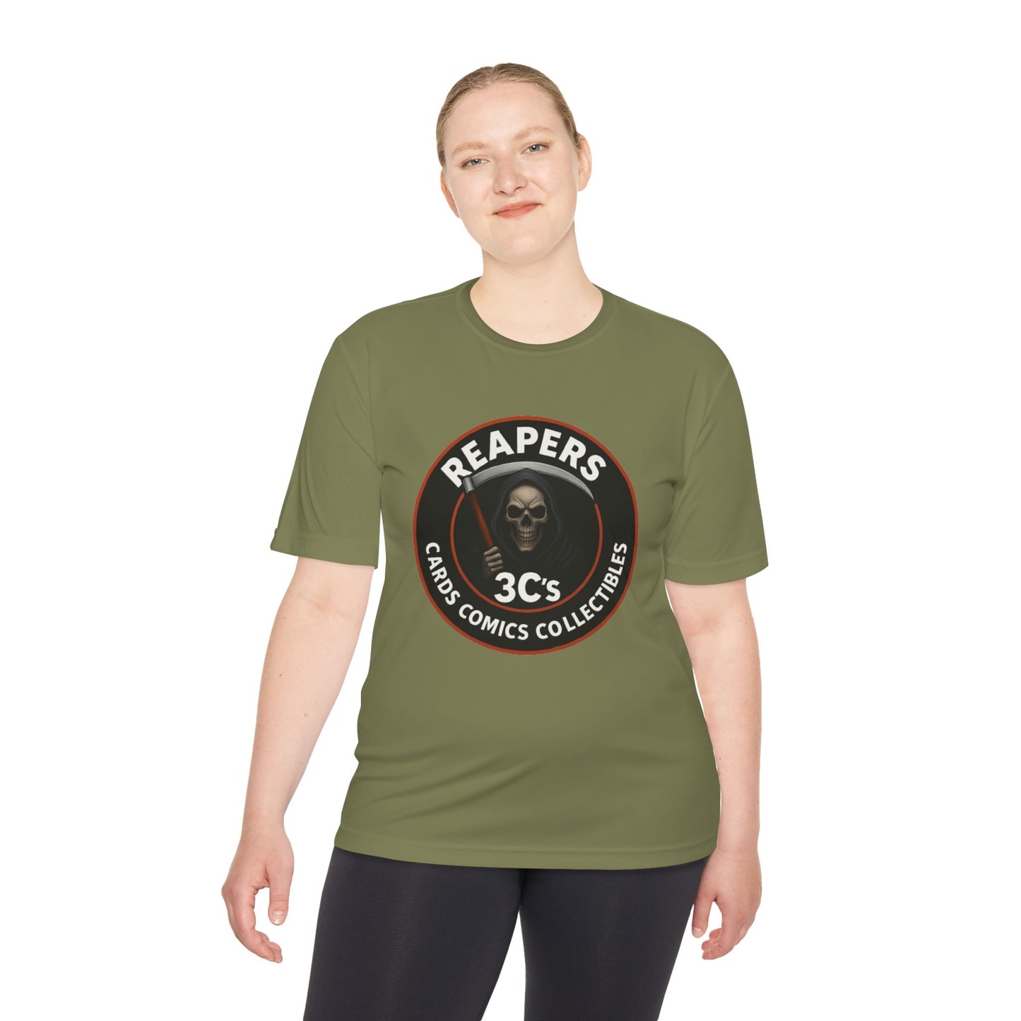 Reapers 3C’s Unisex Moisture-Wicking Tee – Comic Club Performance Shirt | Veteran Owned