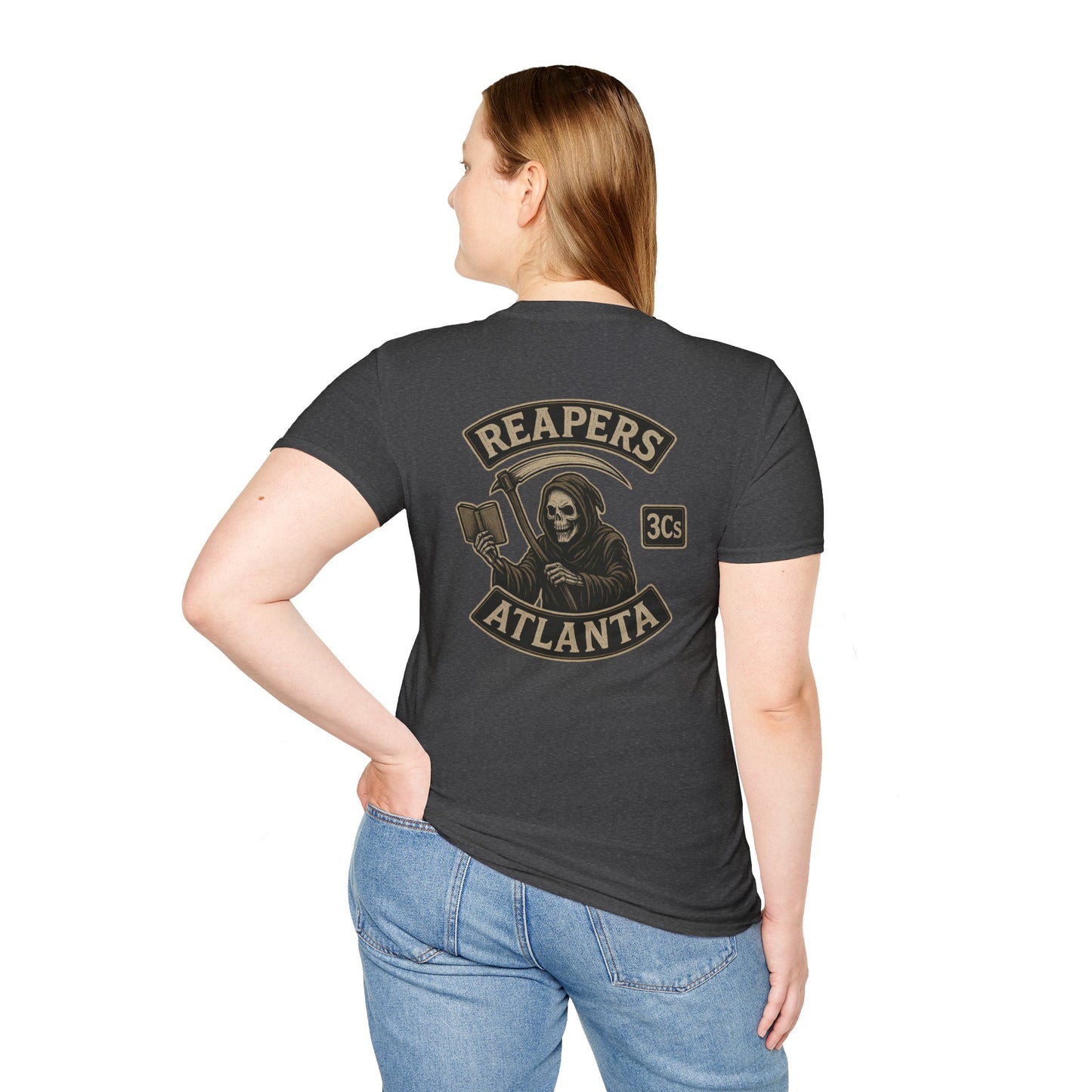 Reapers 3C's T-Shirt – Grim Reaper "MC" Logo Tee | Veteran Owned Apparel