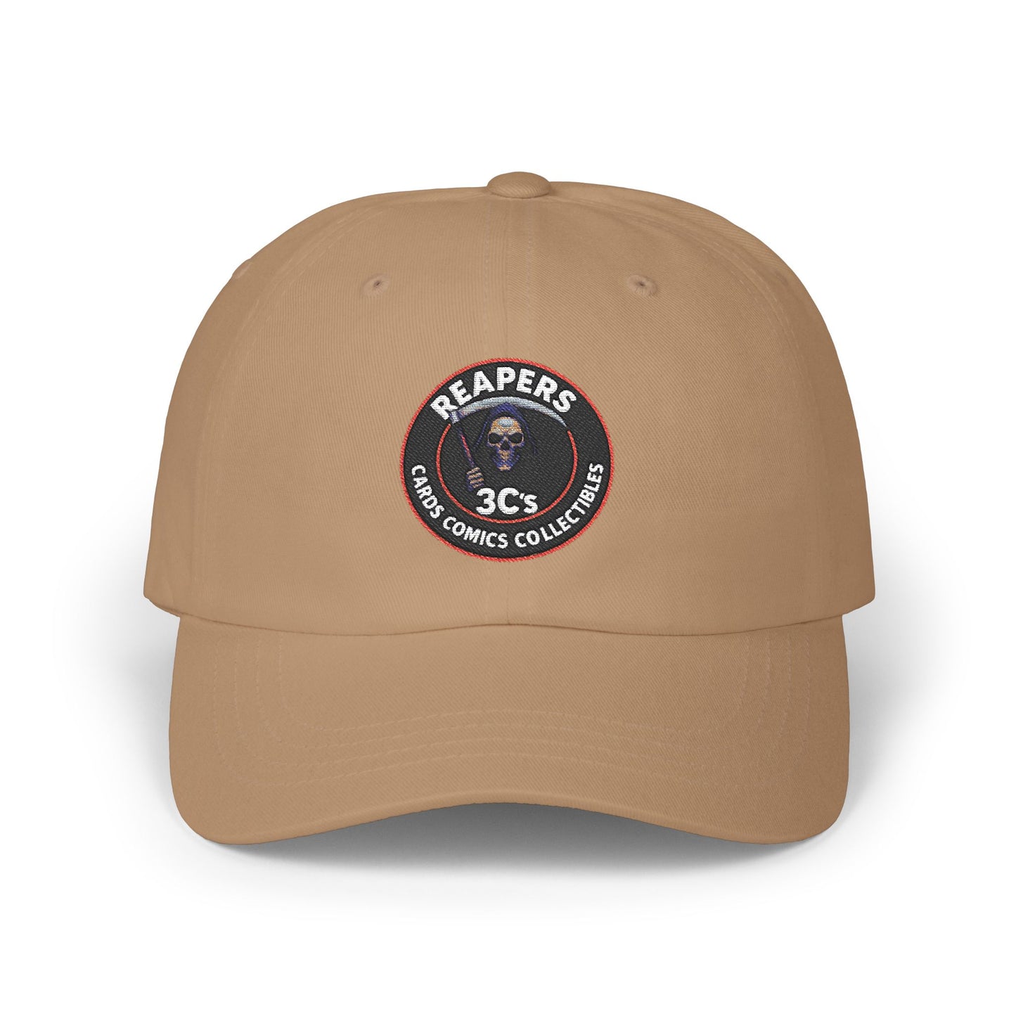 Reapers 3C’s Classic Dad Cap – OG Grim Reaper Logo Hat | Veteran Owned