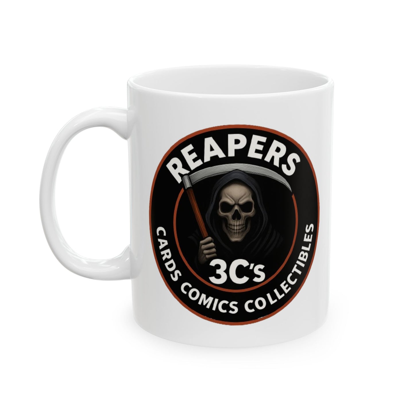 Reapers 3C’s Coffee Mug – Grim Reaper OG Logo Cup | Veteran Owned