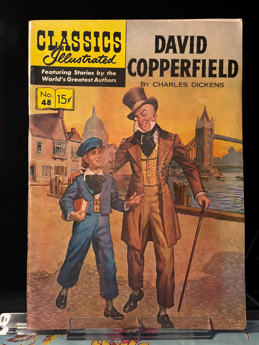 Classics Illustrated #48 – David Copperfield (1948) – Early Printing – VG+ Golden Age Comic