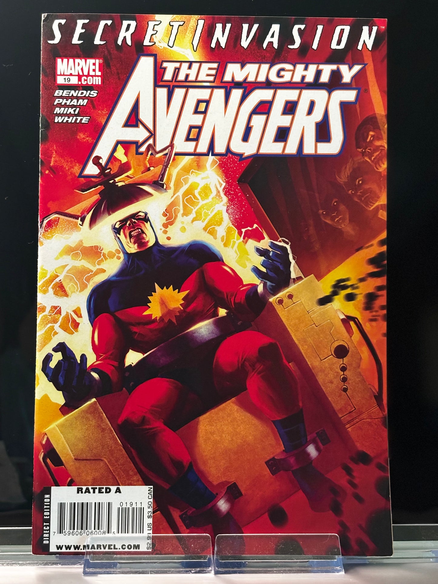 The Mighty Avengers #19 (2008 Marvel Comics) – VF/NM – Secret Invasion Fallout – The Sentry’s Reckoning