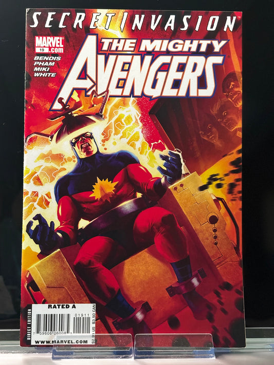 The Mighty Avengers #19 (2008 Marvel Comics) – VF/NM – Secret Invasion Fallout – The Sentry’s Reckoning