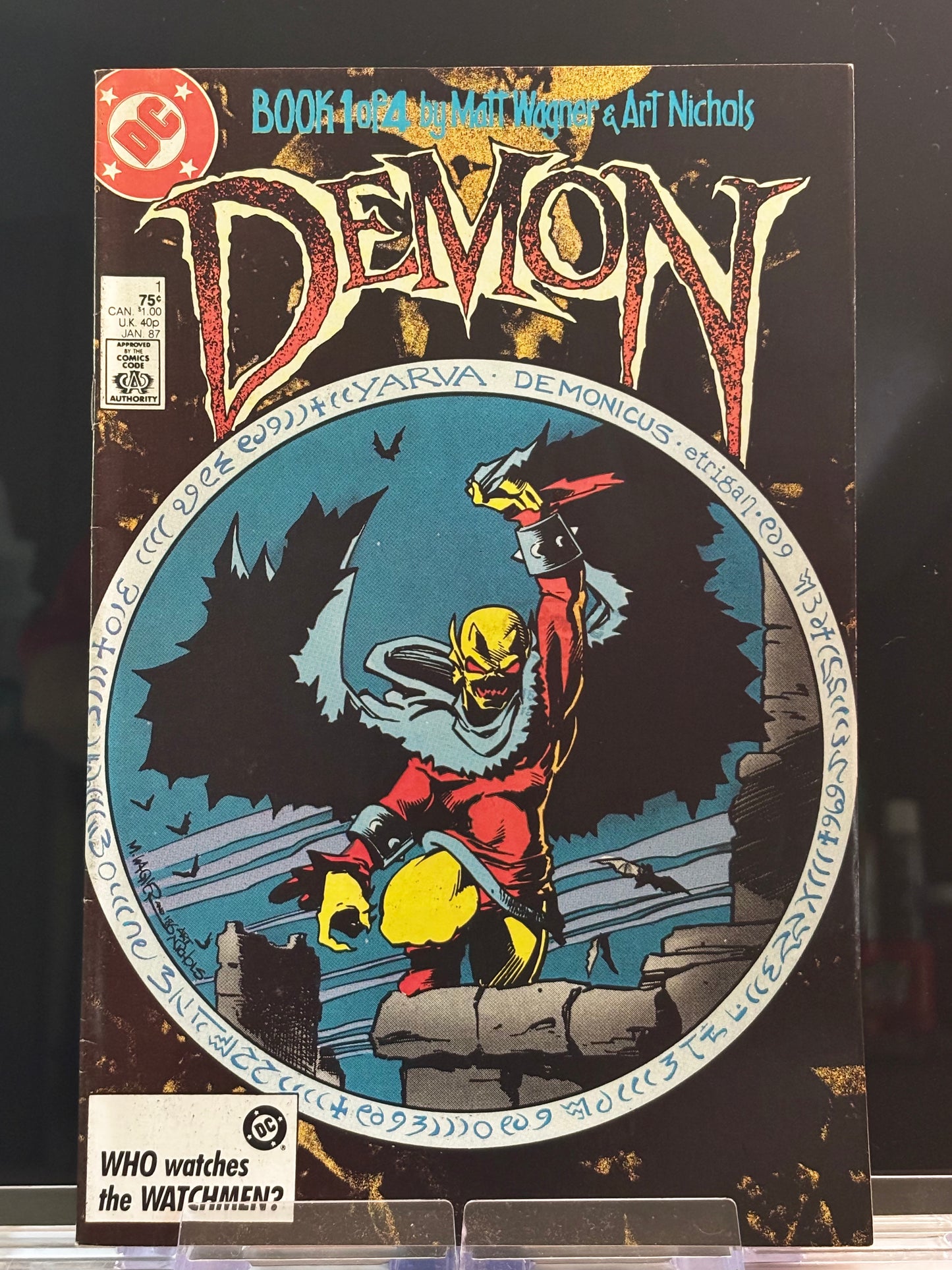 The Demon #1–4 (1987 DC Comics) – Complete 4-Issue Mini-Series – VF/NM Lot – Etrigan Unleashed