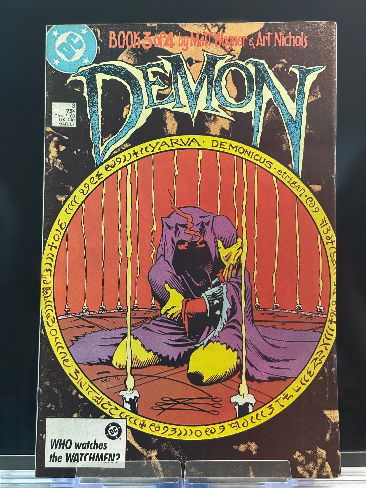 The Demon #1–4 (1987 DC Comics) – Complete 4-Issue Mini-Series – VF/NM Lot – Etrigan Unleashed